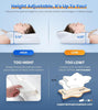 Ultra Pain Relief Cooling Pillow for Neck Support, Adjustable Cervical Pillow Cozy Sleepin - Image 5