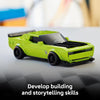 LEGO Speed Champions Dodge Challenger SRT Hellcat Sports Car Toy - Building Set for Learni - Image 5
