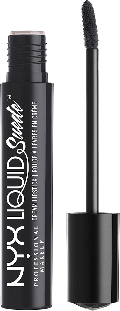NYX PROFESSIONAL MAKEUP Liquid Suede Cream Lipstick - Alien (Black)