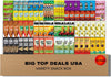 BIG TOP DEALS USA Variety Snack Box 72 Count Candy, Chips & Sweet Treats Assortment Gift B - Image 1