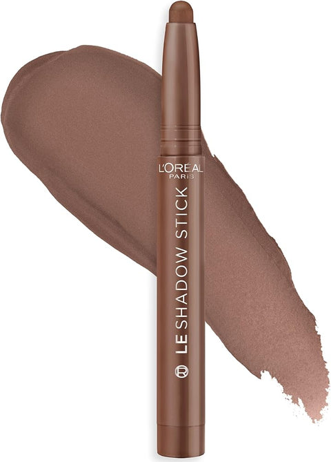 L'Oreal Paris Makeup Le Shadow Stick Eyeshadow, Blendable, Smudge-Resistant, Cream Eyeshadow, Brown Bliss, 0.05 Oz