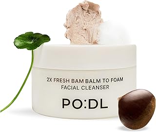 Podl] [PODL] Balm to Foam Cleanser for Makeup & Sunscreen Removal | Deep Cleansing Face Wash | Exfoliating Pore Care Sebum Control Moisture Balance | Vegan Zero Irritation | Korean Skincare 4.39 fl oz