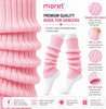Moret Kids Girls' Ballet and Dance 2-Pack Single Pack Footed Tights - Ultra Soft Stretchy  - Image 4