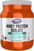 Now Sports, Whey Protein Isolate 24 g with BCAAs, Unflavored Powder, 1.2 lb