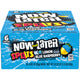 Now and Later Splits Chews Candy, Lemon Blue Raspberry, 0.93 Ounce, Pack of 24