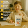 SAPHIRE HAPPY CHEWS Saffron Gummies for Kids, Sugar-Free, 60 Gummies - Image 3