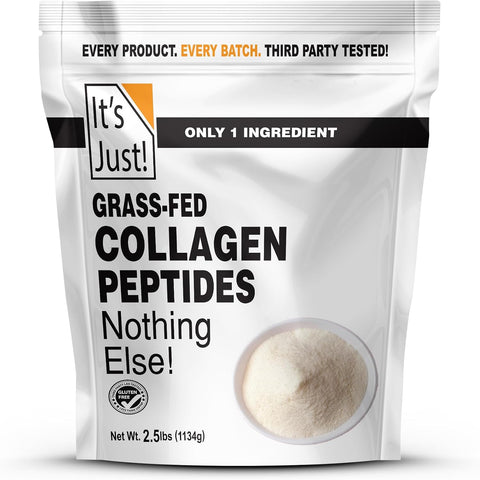 It's Just! - Collagen Peptide Grass-Fed Protein Powder, Unflavored, 20oz