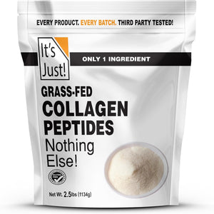 It's Just! - Collagen Peptide Grass-Fed Protein Powder, Unflavored, 20oz