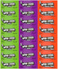 Variety Pack Now and Later - Apple, Grape, Tropical Punch Flavors - 0.93 oz Chewy Candy Ba - Image 1