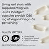 Sports Research® Vegan Omega-3 Algae Oil 1020mg, 60 Count Plantgels™ - Personal Care - Image 5