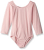 Jacques Moret Little Girls' Dance 3/4 Sleeve Basic Leotard, Pink, X-Small - Personal Care