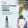 LUV Zen Drops: Anxiety and Stress Support Drops with Magnesium Glycinate, Vitamin D3, Lemo - Image 3