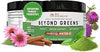 Live Conscious Beyond Greens Superfood Powder - Delicious Debloating Super Greens Powder - Matcha Greens Blend w/Chlorella, Echinacea, Probiotics for Immune Support & Energy