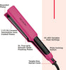 REVLON Smooth Brilliance Ceramic Hair Flat Iron, 1.5" Plates - Image 2