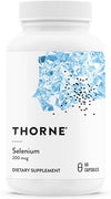 Thorne Selenium, 200 mcg L-Selenomethionine Supplement, 60 Capsules - Personal Care