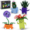 Botanicals Happy Plants Building Set for Kids Adult, Gift for Girl Ages 8+