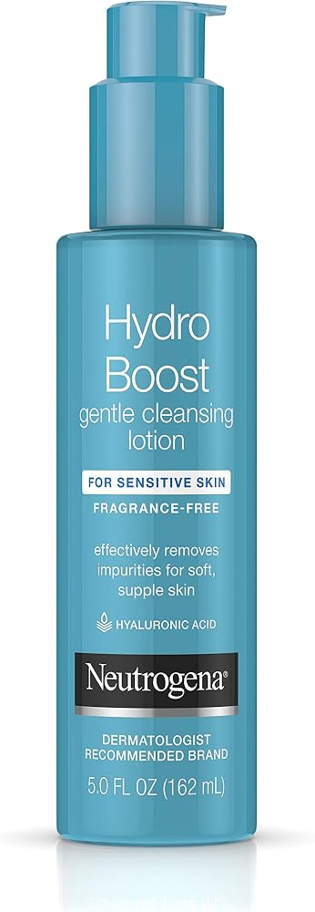 Neutrogena Hydro Boost Gentle Cleansing Lotion 5 Ounce Fragrance-Free (147ml) - Personal Care