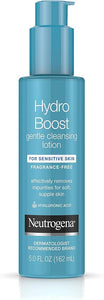 Neutrogena Hydro Boost Gentle Cleansing Lotion 5 Ounce Fragrance-Free (147ml) - Personal Care