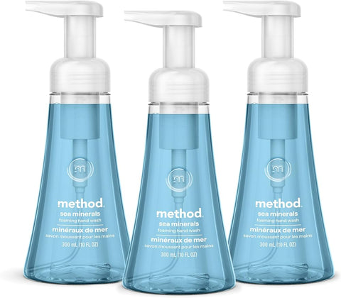 method Foaming Hand Wash, Sea Minerals, 10 fl oz, 3 pack