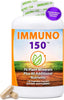 Immuno 150, Immune Support Supplement, 150 Vegetable Capsules - Image 1