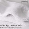 6 Pair of men's White Diabetic Crew Socks 10-13 Size Made in USA - Personal Care - Image 2