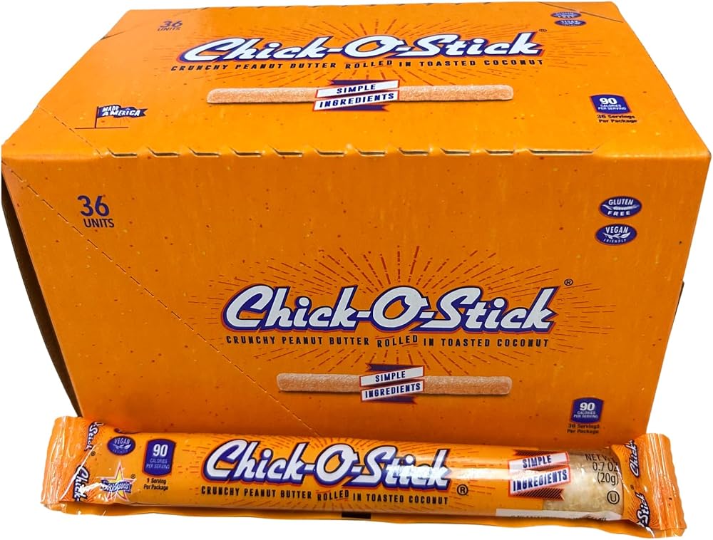 Chick O-Stick Made with Roasted Peanuts and Coconut, .07oz - Personal Care