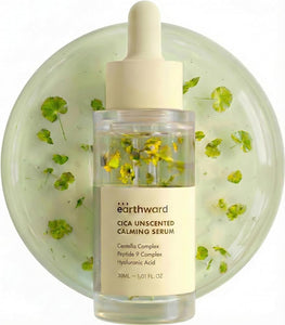 Centella Serum with 494,700 ppm Centella Asiatica, Unscented Soothing Ampoule for Acne-Prone & Sensitive Skin, Acne & Redness Relief, Hyaluron/Niacinamide, Korean Skincare, 30ml/1.01 fl oz