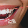 REACH Waxed Dental Floss, Cinnamon, Plaque Remover for Teeth, Shred Resistant, Floss Slide - Image 3