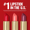 Revlon Lipstick, Super Lustrous Lipstick, Creamy Formula For Soft, Fuller-Looking Lips, Moisturized Feel, 510 Berry Rich, 0.15 oz