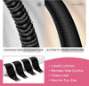 WENNALIFE Tape in Hair Extensions Human Hair Teal Green Tape in Extensions, 10pcs 20g 10 i - Image 3