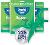 Oral-B Glide Mint Dental Floss Picks with Long Lasting Scope Flavor, 75 Count, Pack of 3 - Image 1