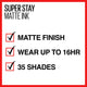 Maybelline New York SuperStay Matte Ink Un-nude Liquid Lipstick, Fighter, 0.17 Ounce