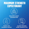Mucinex 12Hr Max Strength Expectorant, Chest Congestion Relief, 48 Tablets - Image 2