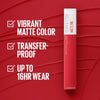 Maybelline Super Stay Matte Ink Liquid Lipstick Makeup, Long Lasting High Impact Color, Up - Image 3