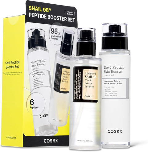 Cosrx Snail Mucin 96% Peptide Booster Set, Self Care Gift Set for Women - Personal Care
