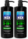 One Bar Charcoal Soap for Men - 3 in 1 Shampoo, Body Wash & Shave - Personal Care