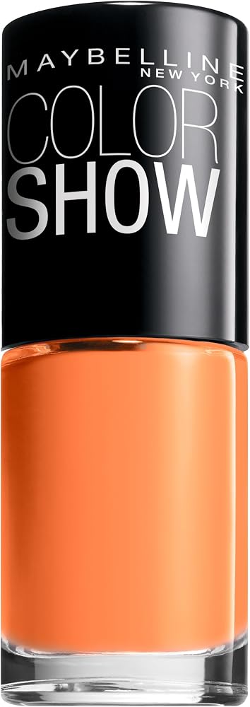 Maybelline New York Color Show Nail Lacquer, Sweet Clementine, 0.23 Fluid Ounce