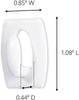 Command Mini Light Clips, Damage Free Hanging Light Clips with Adhesive Strips, No Tools M - Image 2