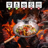 Carbon Steel Wok Pan, Stir Fry Pans, 13 Inch Wok Pan with Support Ring and Spatula, Nonsti - Image 5