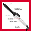 Revlon Crystal C + Ceramic Hair Curling Iron | Long-Lasting Shine and Less Frizz, (1 in) - Image 5