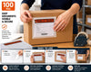 BIGTOPDEALSUSA Packing List Envelopes 4.5 x 5.5 Inch Clear Self Seal Document Pouches for  - Image 3