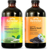 Serene Herbs Soursop Bitters Liquid & Black Seed Bundle – Organic Herbal Guanabana for Dig - Image 1