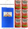 Big Top Deals USA Blue Paper Bag with 6-Pack Snaps Sour Cream & Onion Veggie Chips – 3oz B - Image 2