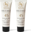 Black GIRL SUNSCREEN Make It Matte SPF 45 Face Sunscreen 2-Pack - Personal Care