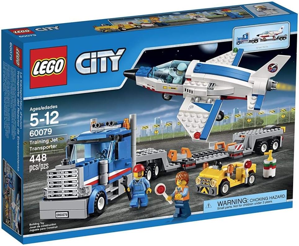 LEGO City Space Port 60079 Training Jet Transporter Building Kit
