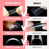 UNA GELLA Short Almond Nail Tips, 504PCS Long Lasting Short Almond Soft Gel Full Cover Nai - Image 5