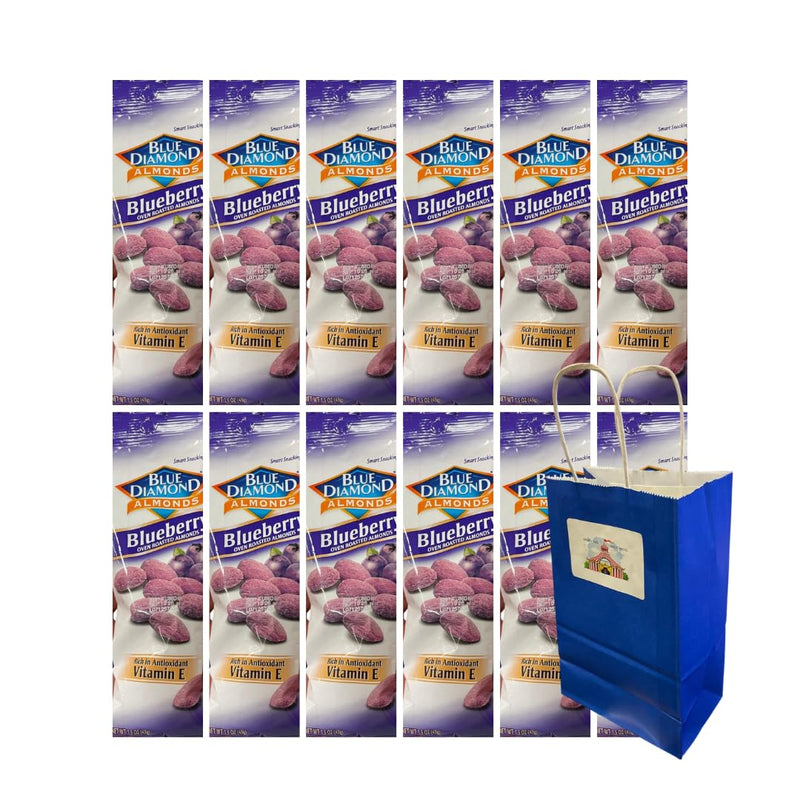 Big Top Deals USA Blue Paper Bag 5.3.8 (1.5 Oz)