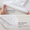 6 Pair of men's White Diabetic Crew Socks 10-13 Size Made in USA - Personal Care - Image 3