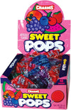 Charms Sweet Pops Lollipops, Assorted Fruit Flavors, 48 Count Box