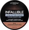 L'Oreal Paris Infallible Tinted Loose Setting Powders, Matte Finish, Lightweight, No White Cast, 2 Shades From Light To Deep, Translucent Light-medium, 0.26 Oz